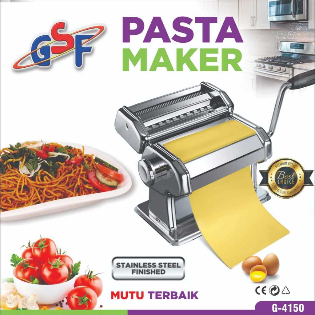 Penggiling Mie Pasta Maker Stainless GSF G-4150