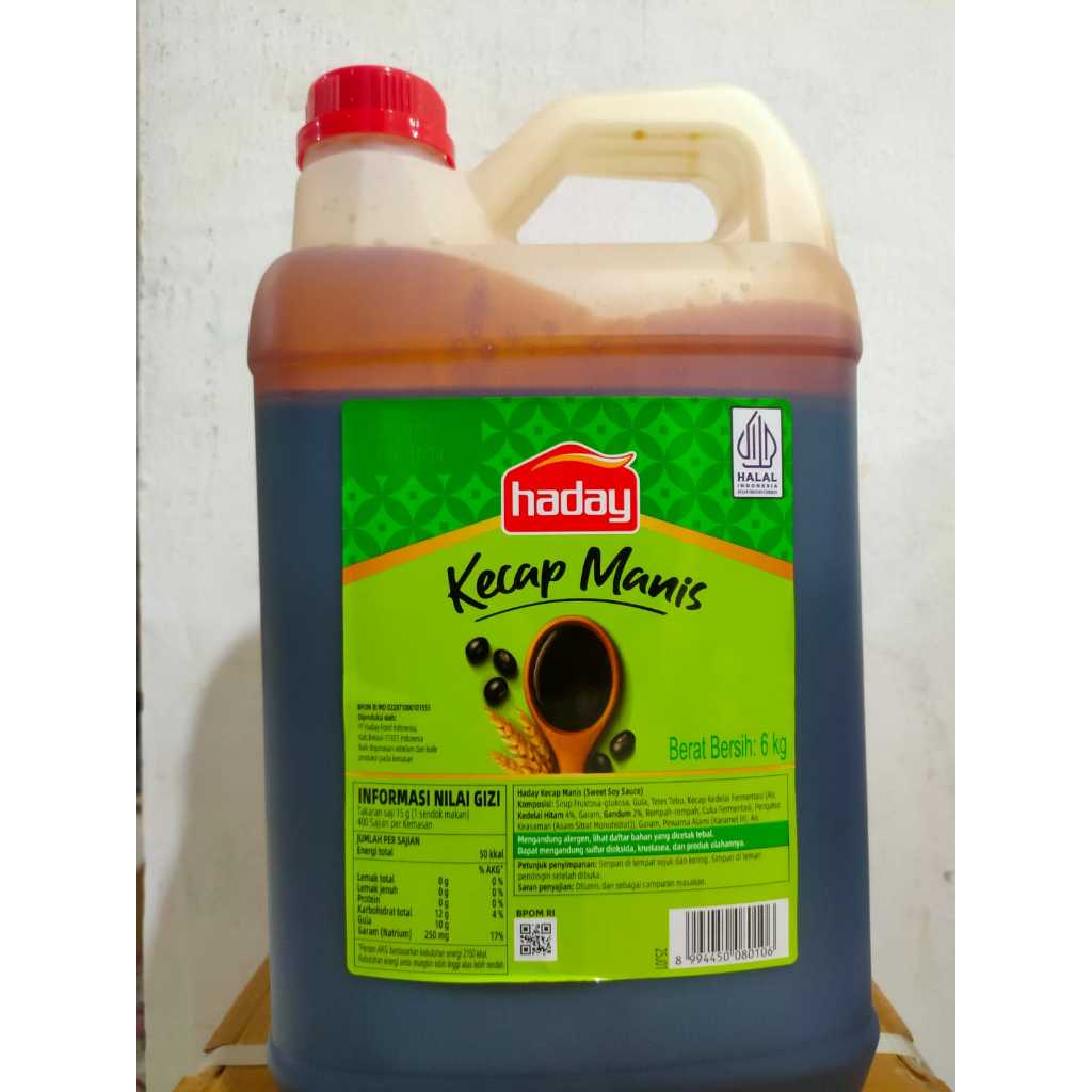 HADAY KECAP MANIS 6KG