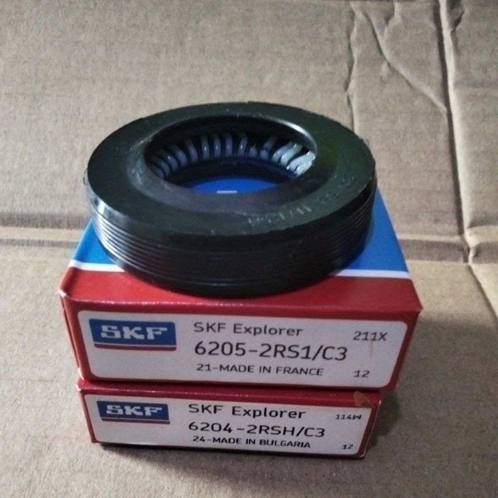 Bearing set SKF 6204/6205 mesin cuci electrolux