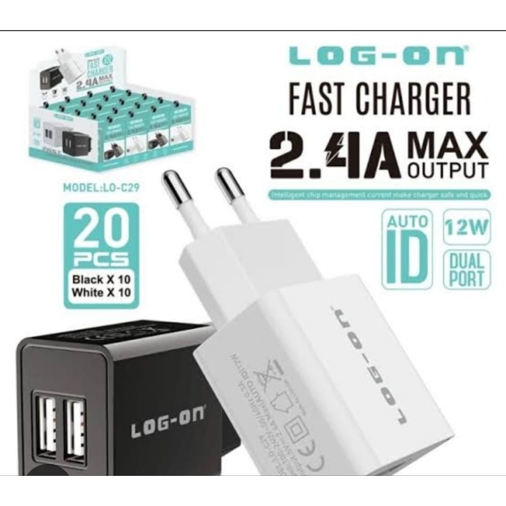 Batok Log_On 2.4 A Fast Charger