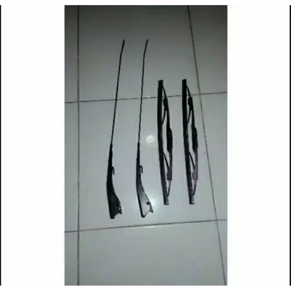 stang wiper tangkai gagang wiper arm wifer plus karet wiper wifer Suzuki carry extra carry 10 kompli