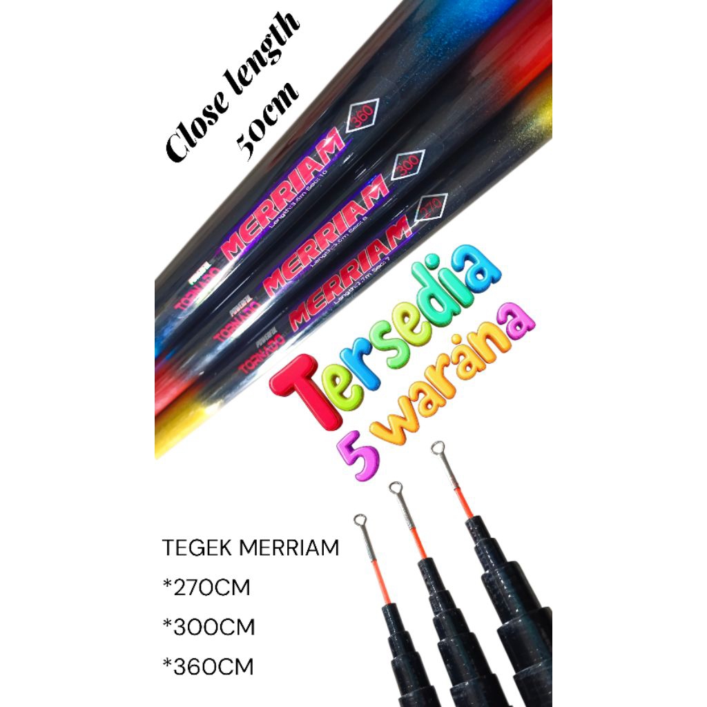 Joran Tegek TORNADO MERRIAM 270/300/360