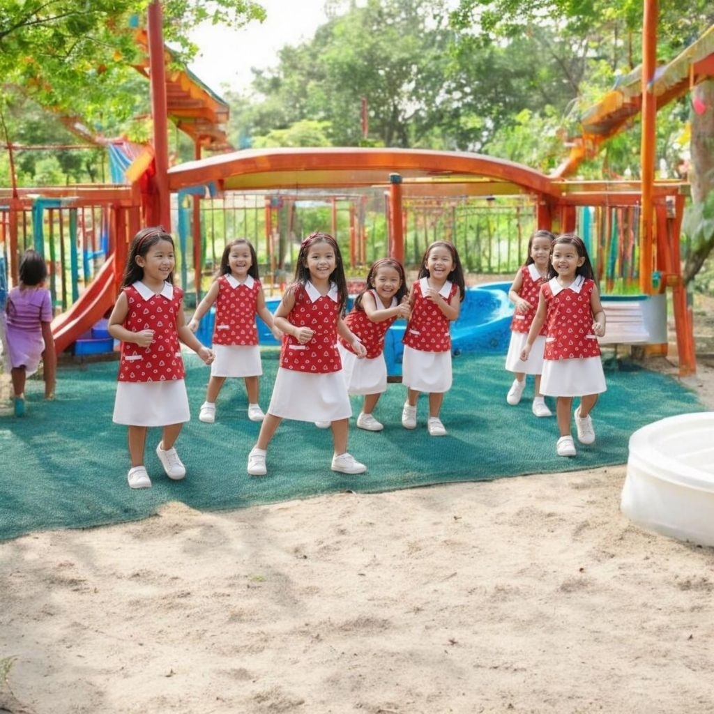 atasan batik anak perempuan motif jumputan.blus anak perempuan.sragam batik anak perempuan