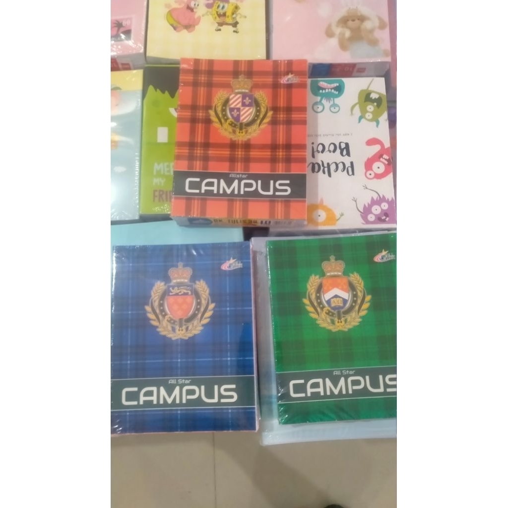 BUKU TULIS CAMPUS KWARTO 58 LEMBAR ISI 10 BUKU (CAMPUS KECIL)