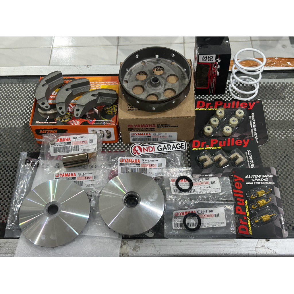 paket UPGRADE kirian set CVT mio sporty / smile