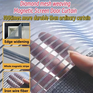 Tirai pintu kamar tidur Tirai magnet anti nyamuk Tirai Pintu Magnet