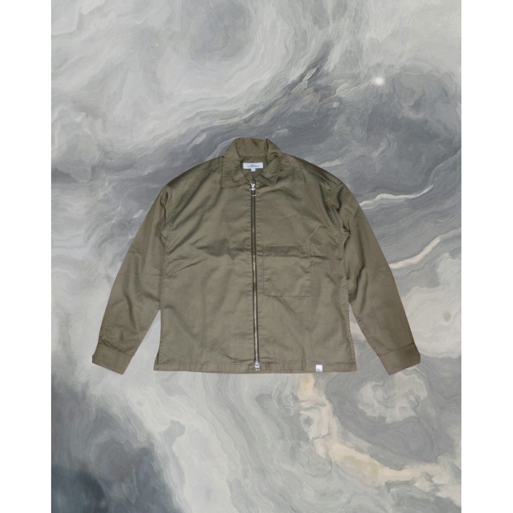 Overshirt Jacket Workshirt by LIFUL MINIMAL GARMENT
