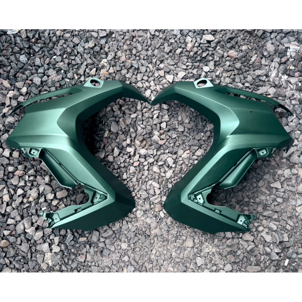 cover body sayap samping kanan kiri front side RL new honda adv 160 gen 2 2025 tough matte green hij