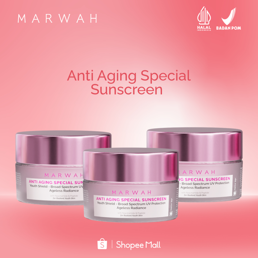 Anti Aging Spesial With Sunscreen Marwah