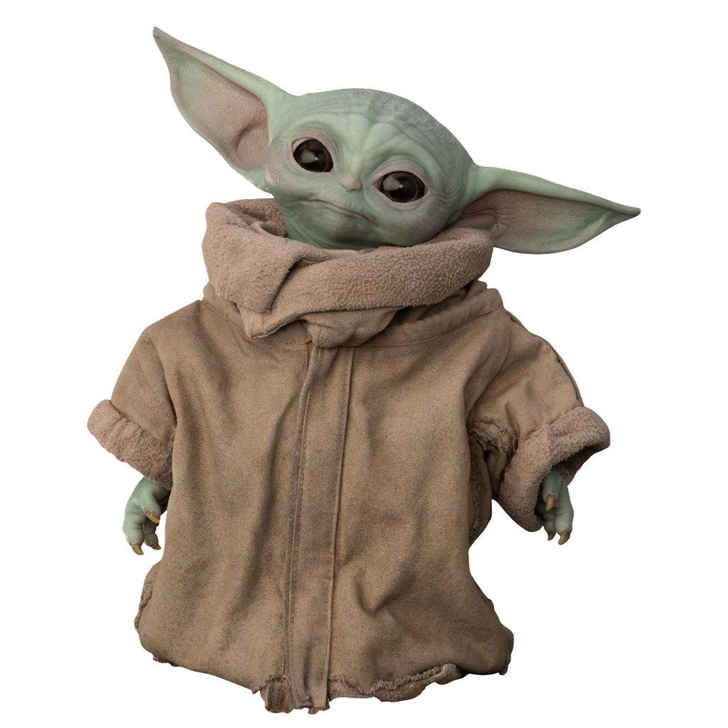 Boneka Karakter Baby Yoda Star Wars size 50cm Original / Boneka Baby Yoda / Boneka Star Wars Origina