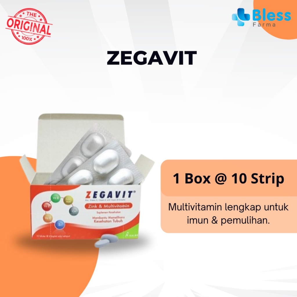 ZEGAVIT 1 BOX ISI 10 BLISTER / MULTIVITAMIN