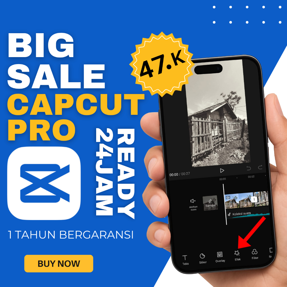 Capcut PRO 50000++ Template Akses Full Capcut Pro 1 Tahun
