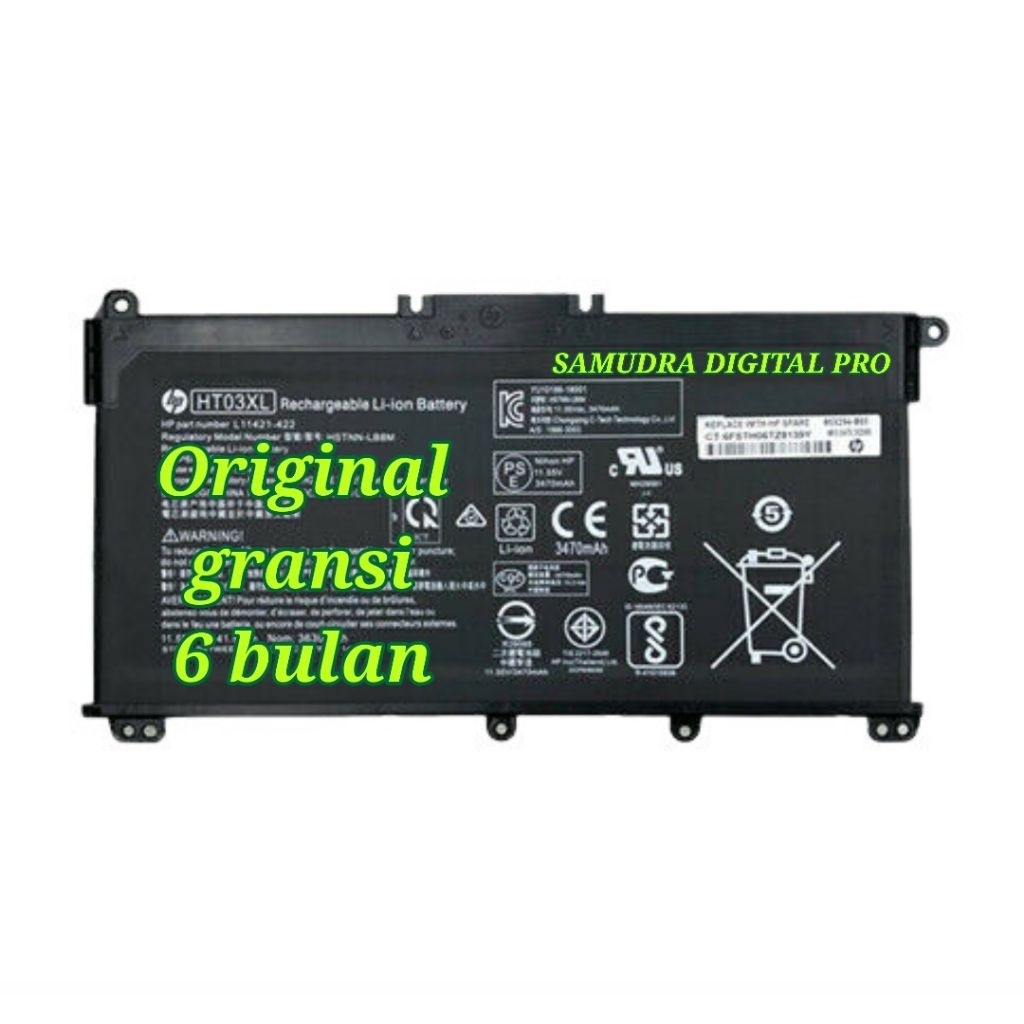 Baterai laptop hp 14s-cf2517TU hp 14s-cf3040TU HT03XL original