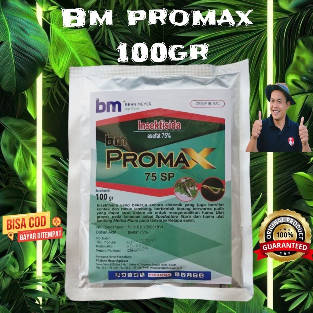 INSEKTISIDA BM PROMAX EFEKTIF 100GR 75SP