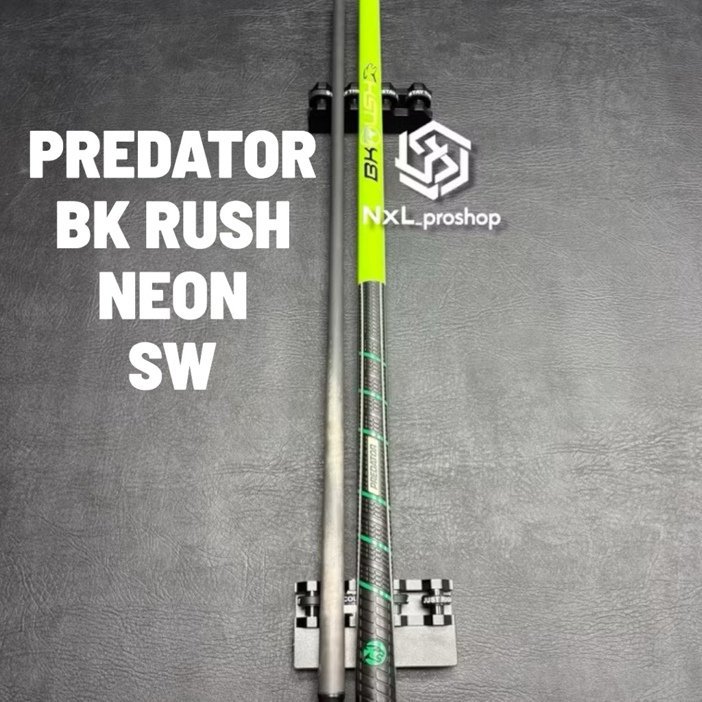 Stik billiard Predator BK Rush Neon Green Break Cue SW