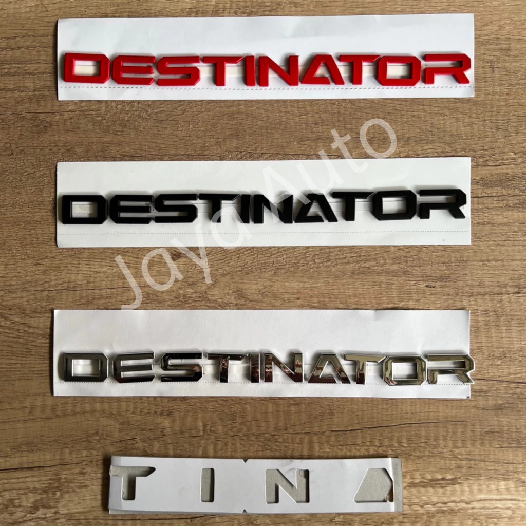 Emblem Kap Mesin Destinator Engine Hood Mobil Mitsubishi Destinator 2025 UP