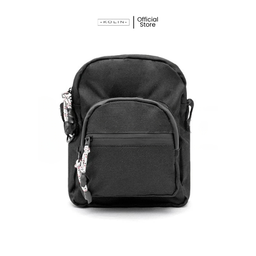 Kolin - Tas Selempang Compact Sling Bag Pria Warna Hitam