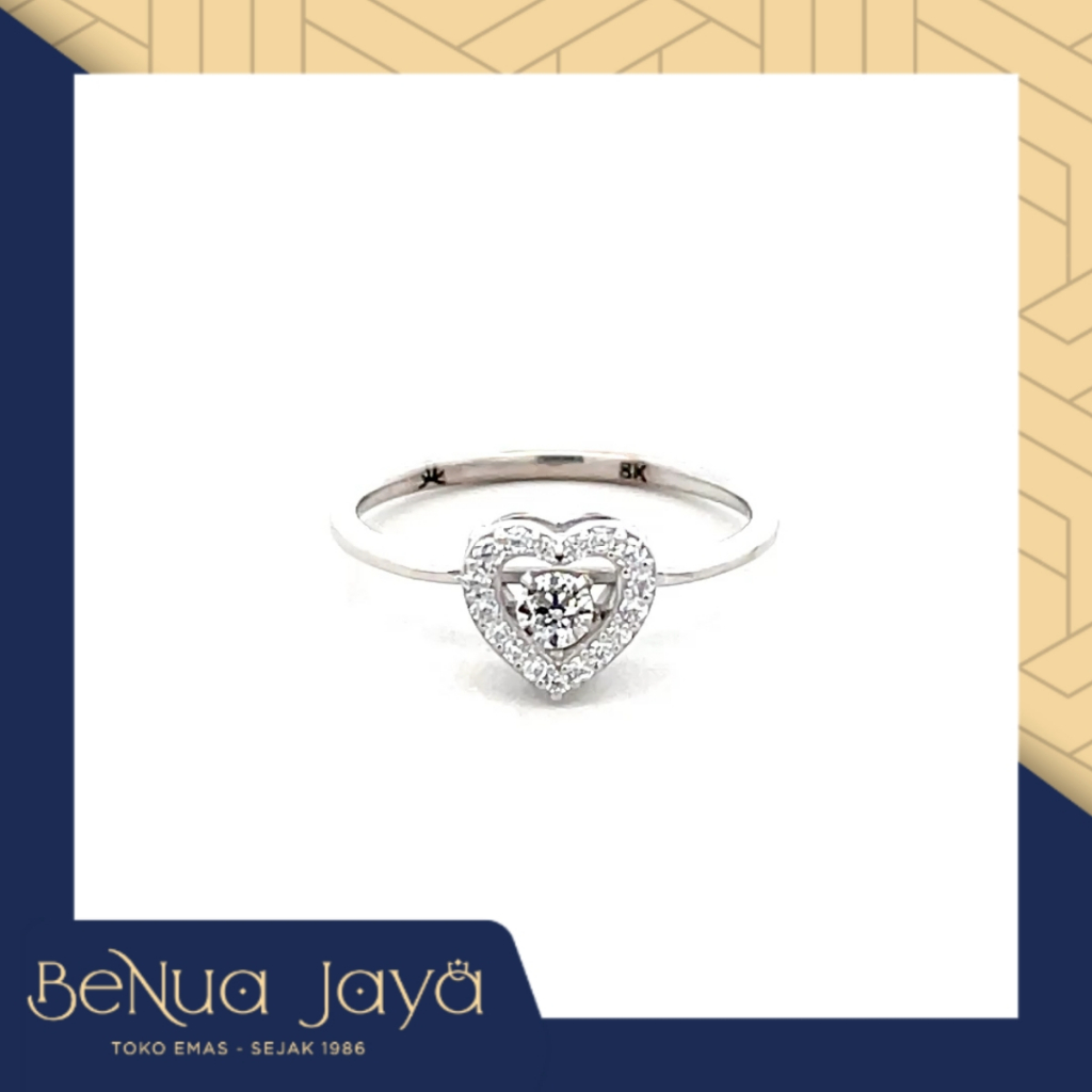 Cincin Love Dancing Stone 375/8K #00457107