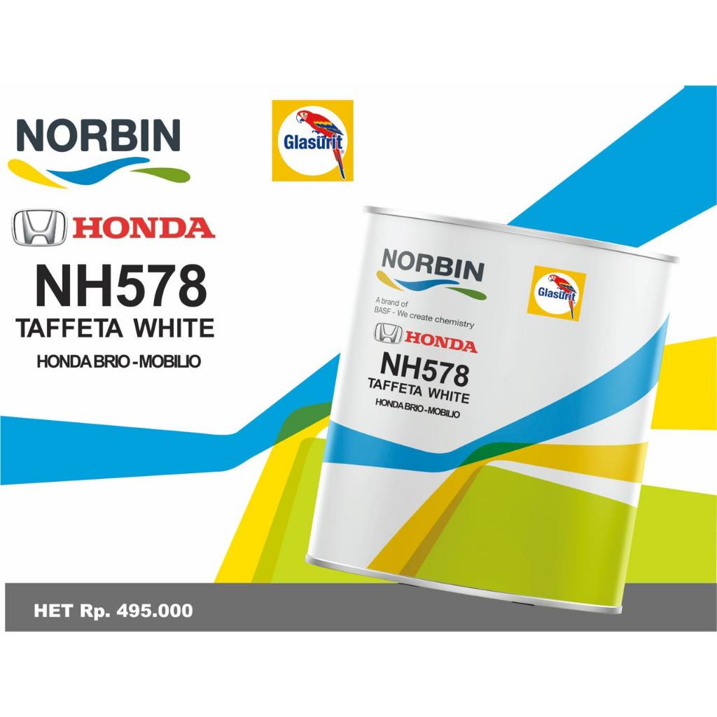 HONDA NH578 TAFFETA WHITE READYMIX NORBIN PU by GLASURIT