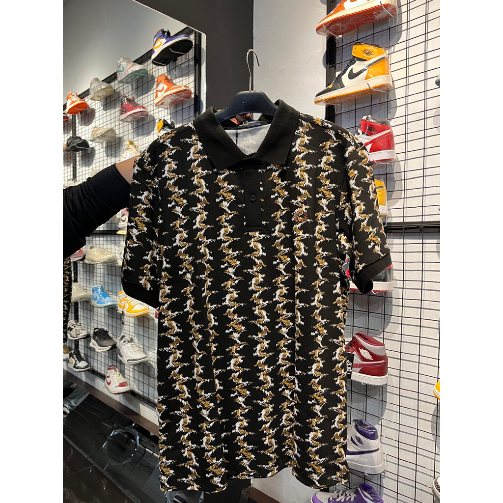 FRED PERRY POLO GRAPHIC PRINT