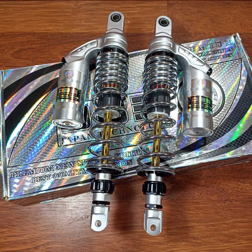 SHOCK BELAKANG DBS 728 VON SERIES SILVER/CHROME PCX160 365MM TABUNG ATAS ORIGINAL DBS