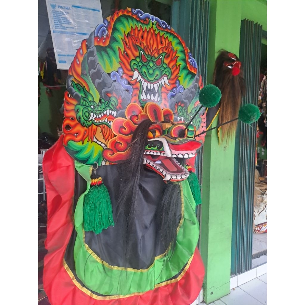 BARONGAN RAMPAK ANAK SD WARNA HIJAU
