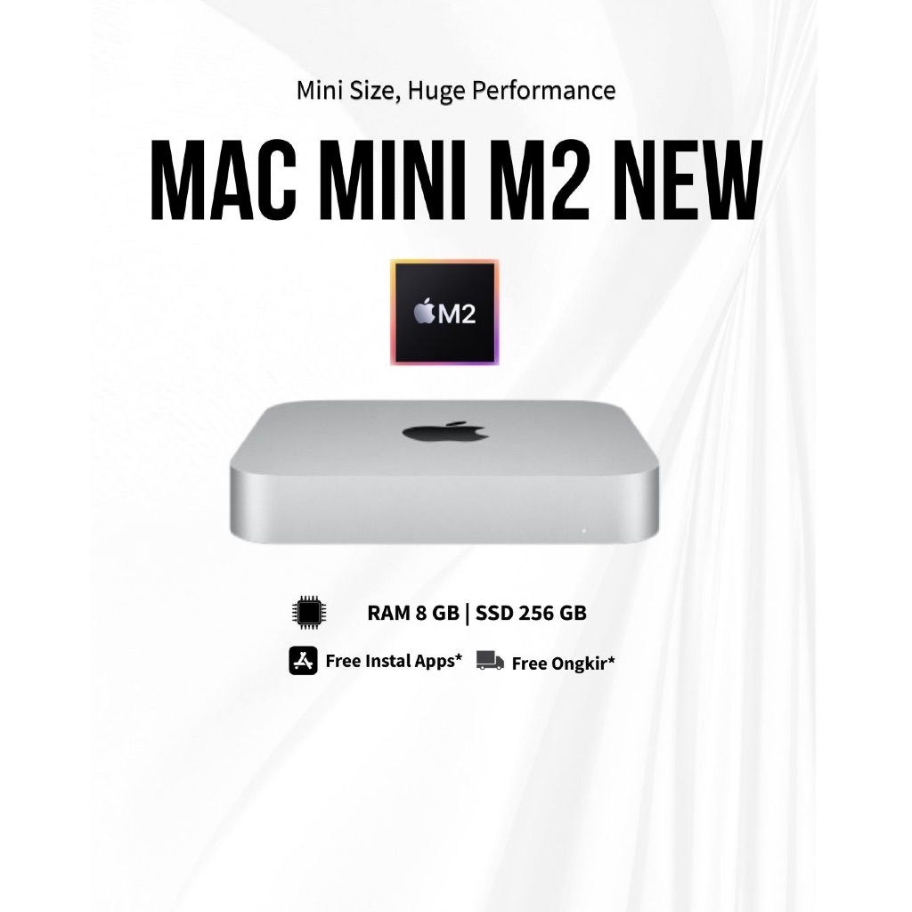 Mac Mini M2 M1RAM 8 - 16 GB | SSD 256 - 512 GB