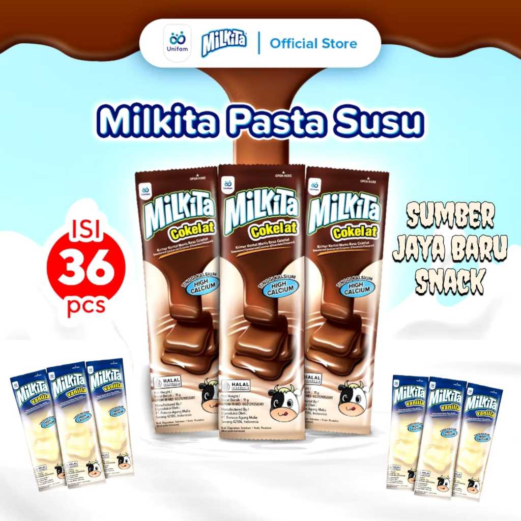 Milkita Pasta | Isi 36 Pcs