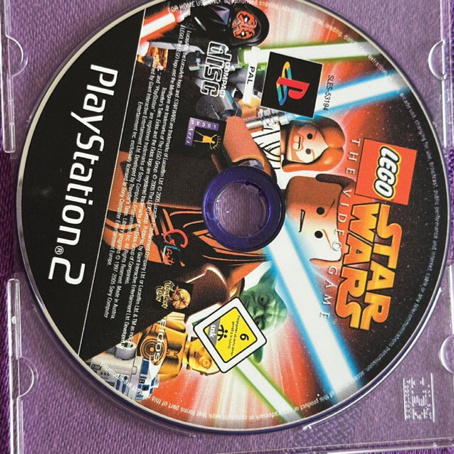 kaset ps2 ori pal lego star wars video game