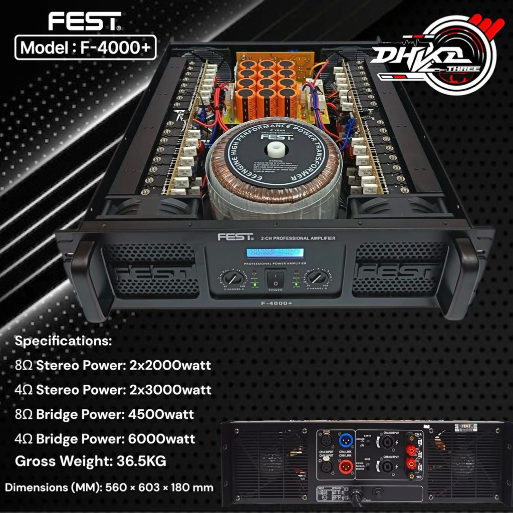 POWER FEST F-40000+ CLASS GB 2000 WATT / Power Fest Class GB fest F 40000+ new Led / power fest f 40