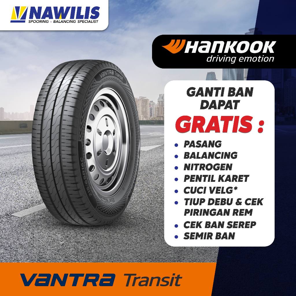 Ban Hankook 165 R13 Vantra Transit
