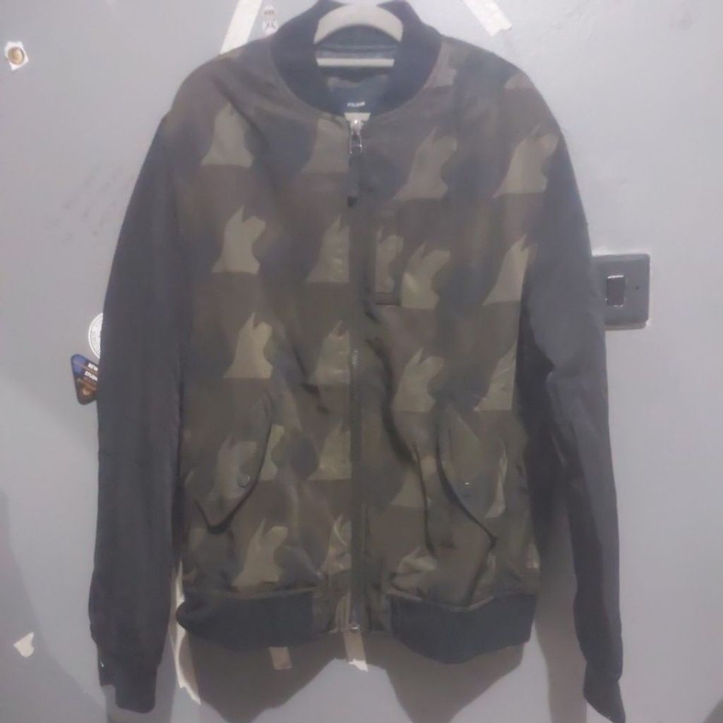 Jaket Bomber Camo POLHAM
