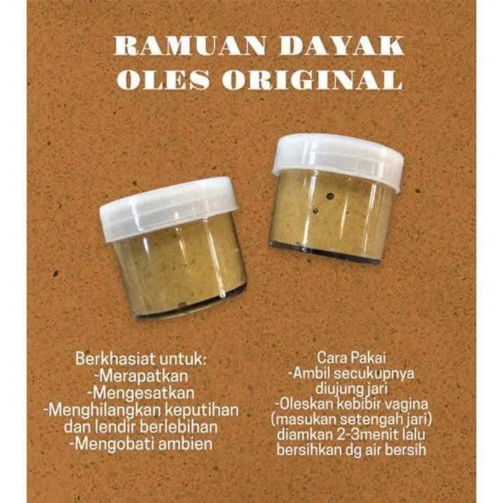 RAMUAN DAYAK ASLI KALIMANTAN