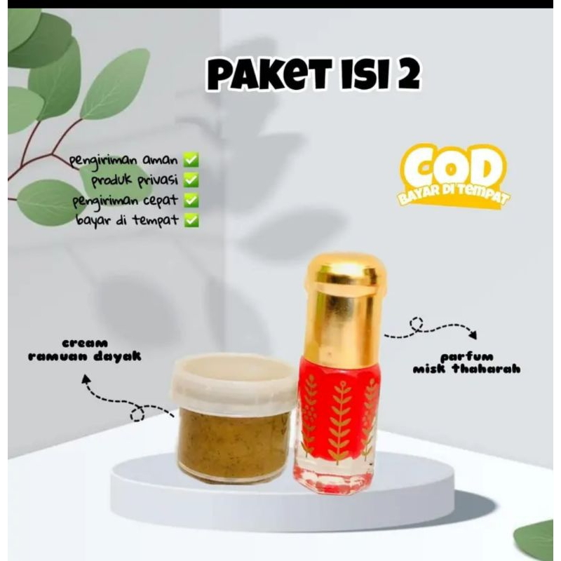Paket Body Care Herbal Ramuan Dayak Misk Thaharah