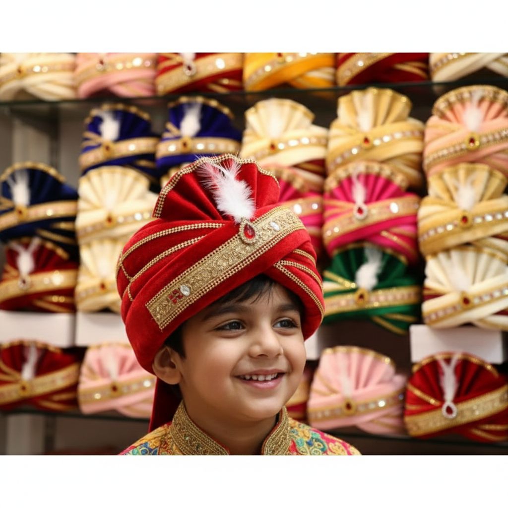 Topi india anak