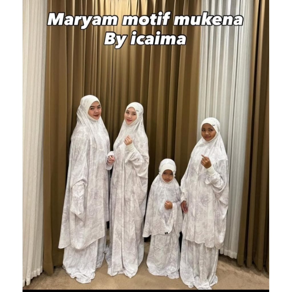 mukena Icaima Maryam Terusan