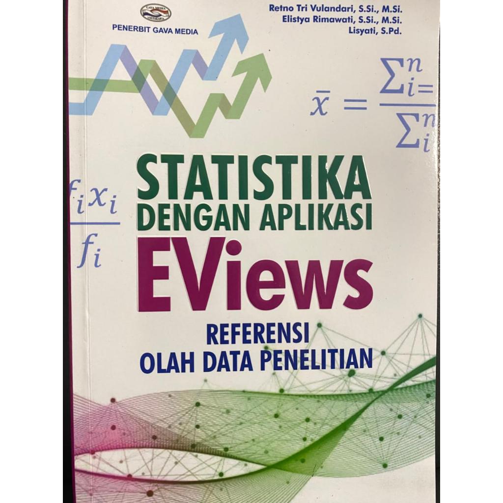 Buku Statistika dengan Aplikasi Eviews Original