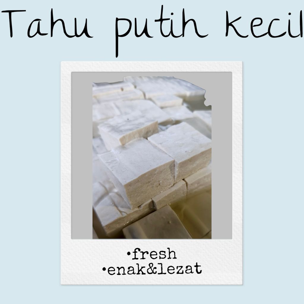 tahu putih kecil