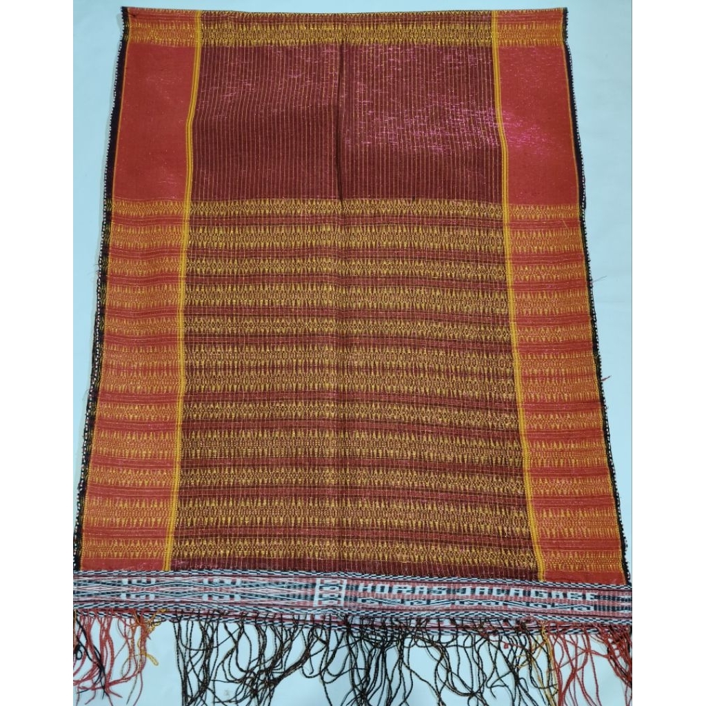 Ulos ragi hotang pakaian adat pria Batak toba