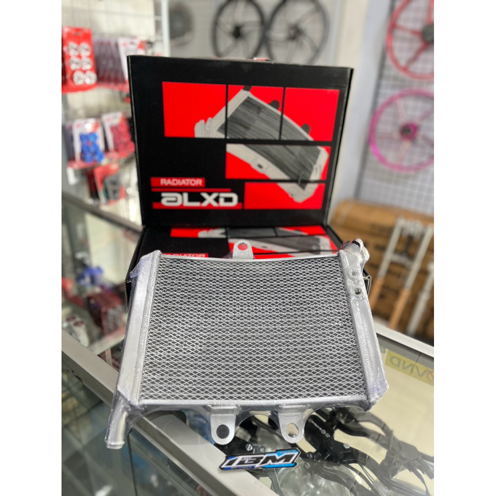 RADIATOR ALXD NINJA R SS CURVE GAMBOT ALUMUNIUM,RADIATOR CURVE GAMBOT ALXD NINJA R NINJA SS