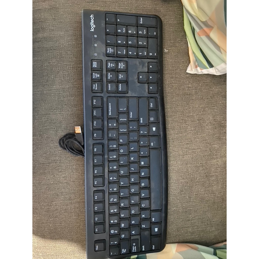 KEYBOARD KOMPUTER LOGITECH K120 GENIUS LOGITECH SIAP PAKAI