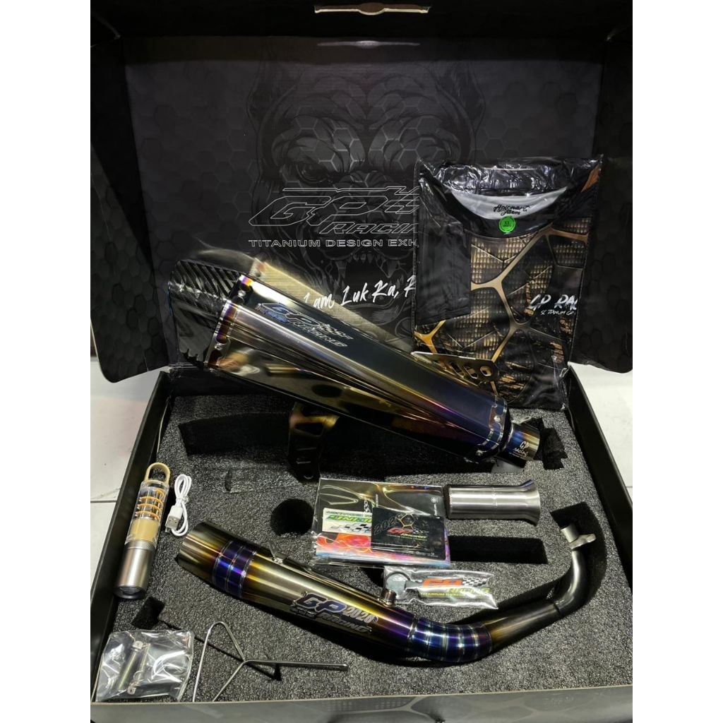 Knalpot Racing GP Racing Thailand For xmax New / xmax old