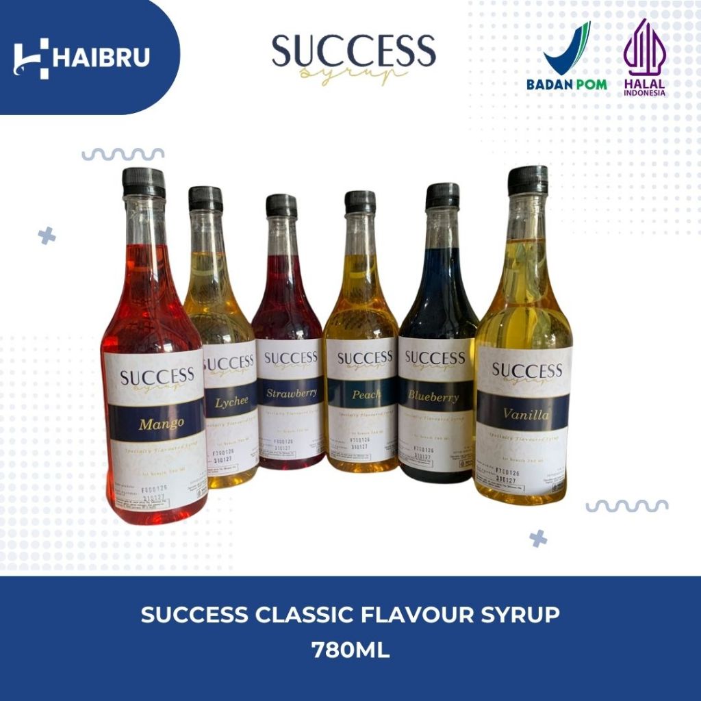 Sirup Success 780ml All Varian kemasan baru