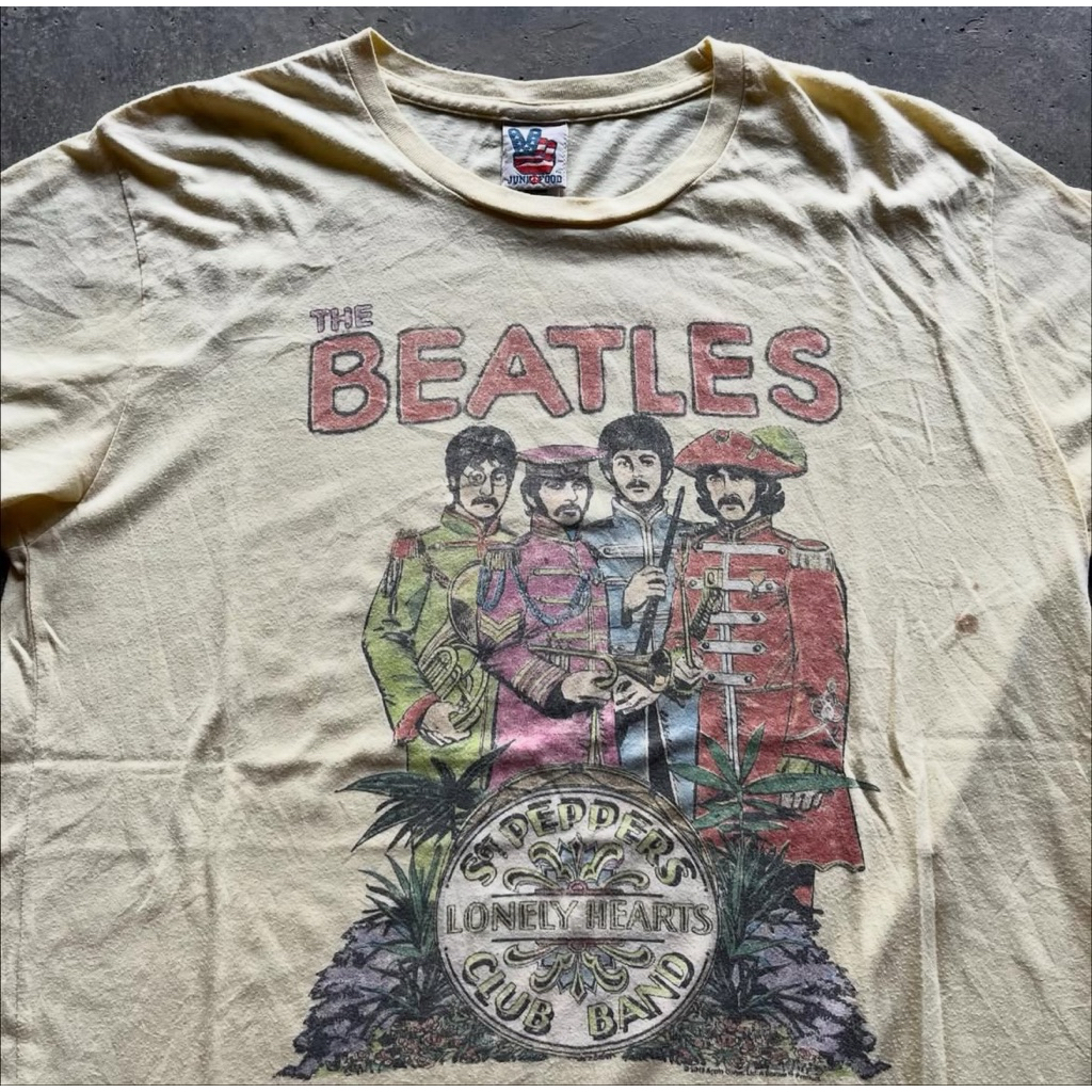 kaos band vintage the beatles official