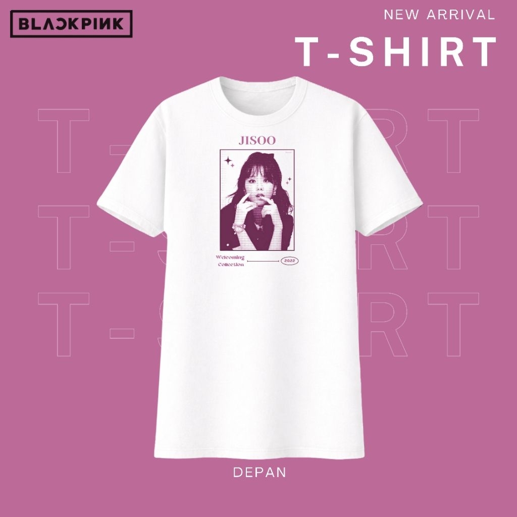 T-shirt Blackpink Jisoo collection