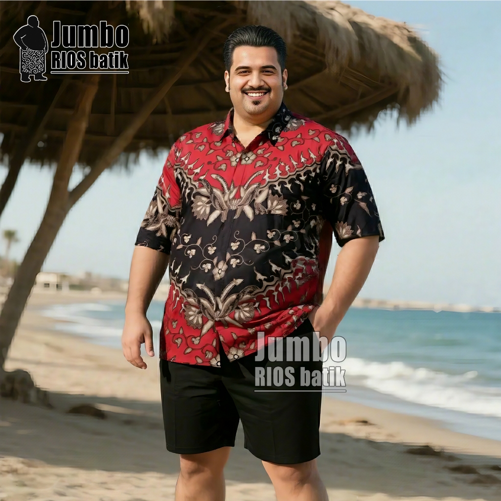 Batik JUMBO Pria – JUMBORIOS Gagak Keris - Ukuran Besar Sampai 10XL Nyaman Dipakai