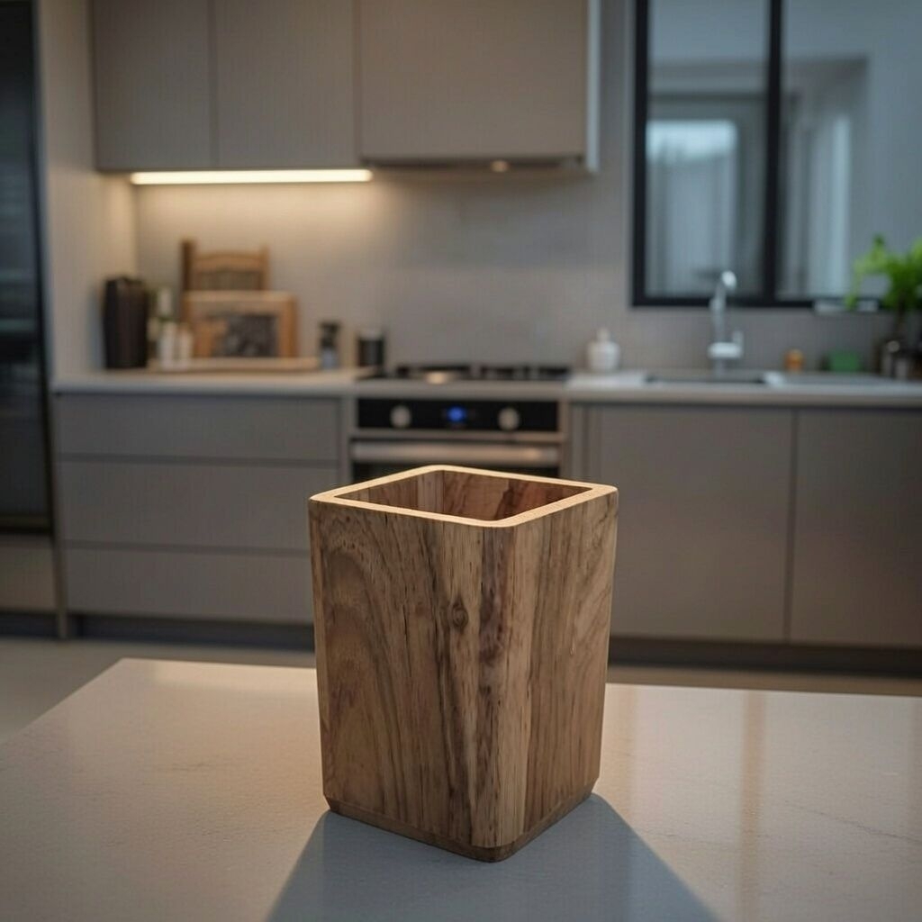 Kotak Pensil Kayu/ Tempat Sutil Kayu / Tempat Pensil / Kotak Serbaguna