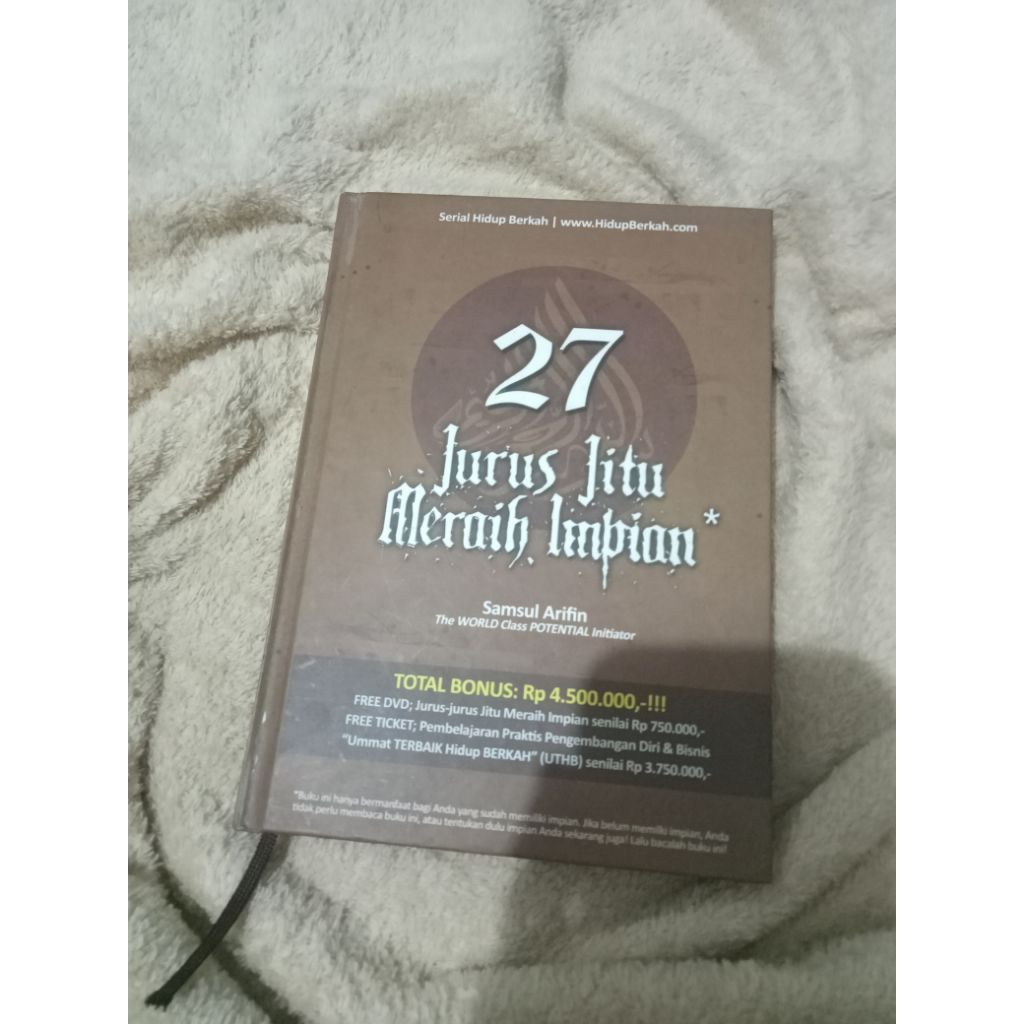 27 Jurus Jitu Meraih Impian (Penerbit Al Azhar Press) -- BUKU MOTIVASI/PENGEMBANGAN DIRI (Samsul Ari
