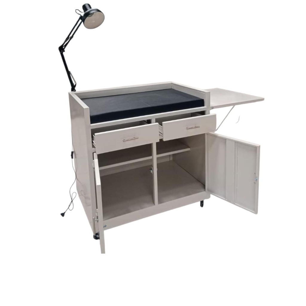 meja resusitasi bayi+lampu