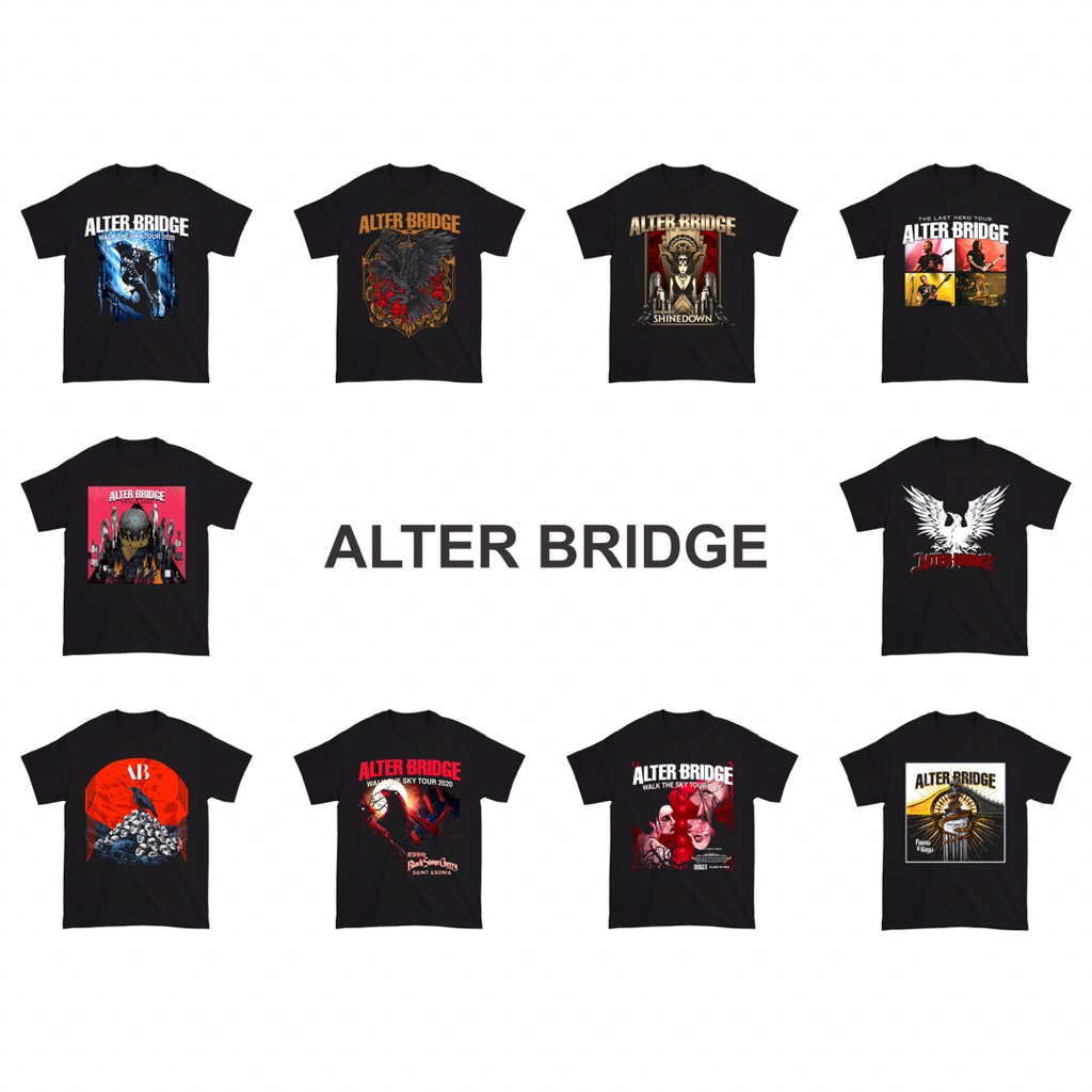 Kaos Alter Bridge Band Music | Baju Alter Bridge Band Musik | Baju Band Alter Bridge Music |